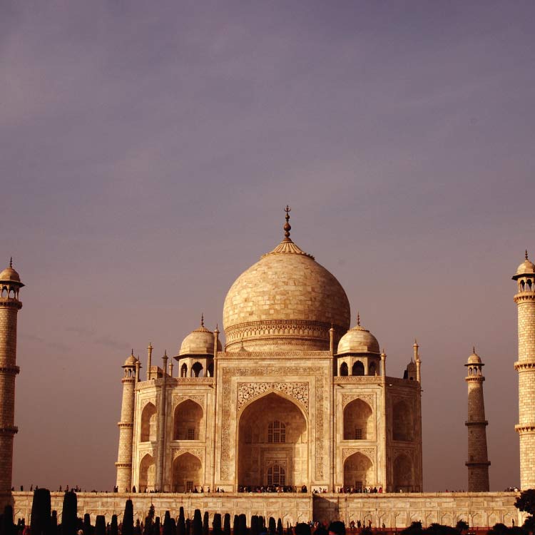 The Taj Mahal, a magnificent white marble building located in India, is celebrated for its beauty and romantic history The Taj mahal a magnificent white marble building located in India is celebrated for its beauty and romantic history